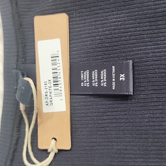 SKIMS Soft Lounge Short Slip Dress Graphite Womens/M/ 3X - Picture 10 of 14